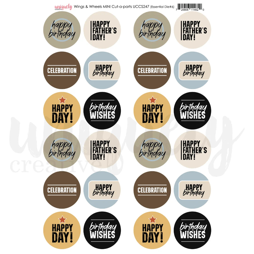 WINGS & WHEELS MINI CUT-A-PART BY UNIQUELY CREATIVE
