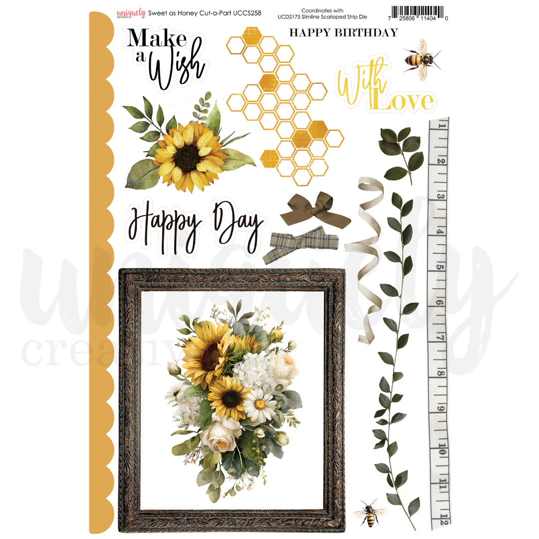 SWEET AS HONEY CUT-A-PART BY UNIQUELY CREATIVE