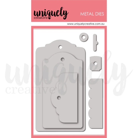 TAGS TOPS 'N' TAILS 2.0 DIE SET - UNIQUELY CREATIVE
