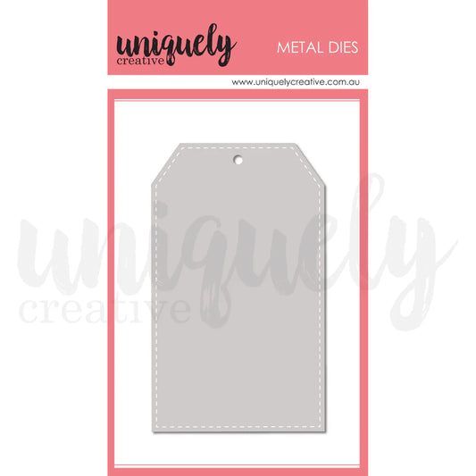STITCHED ESSENTIALS TAG DIE - UNIQUELY CREATIVE