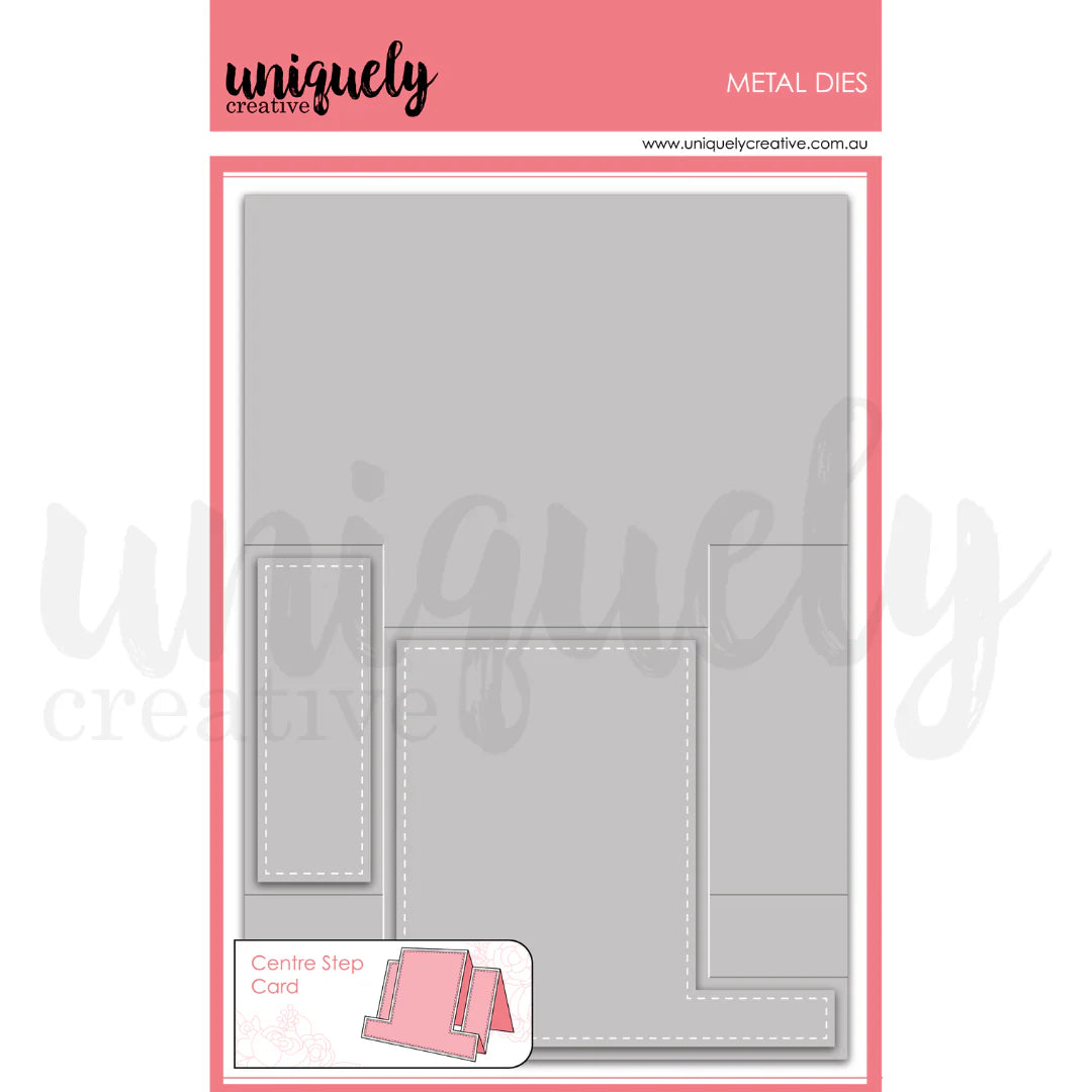 CENTRE STEPPER CARD DIE BY UNIQUELY CREATIVE