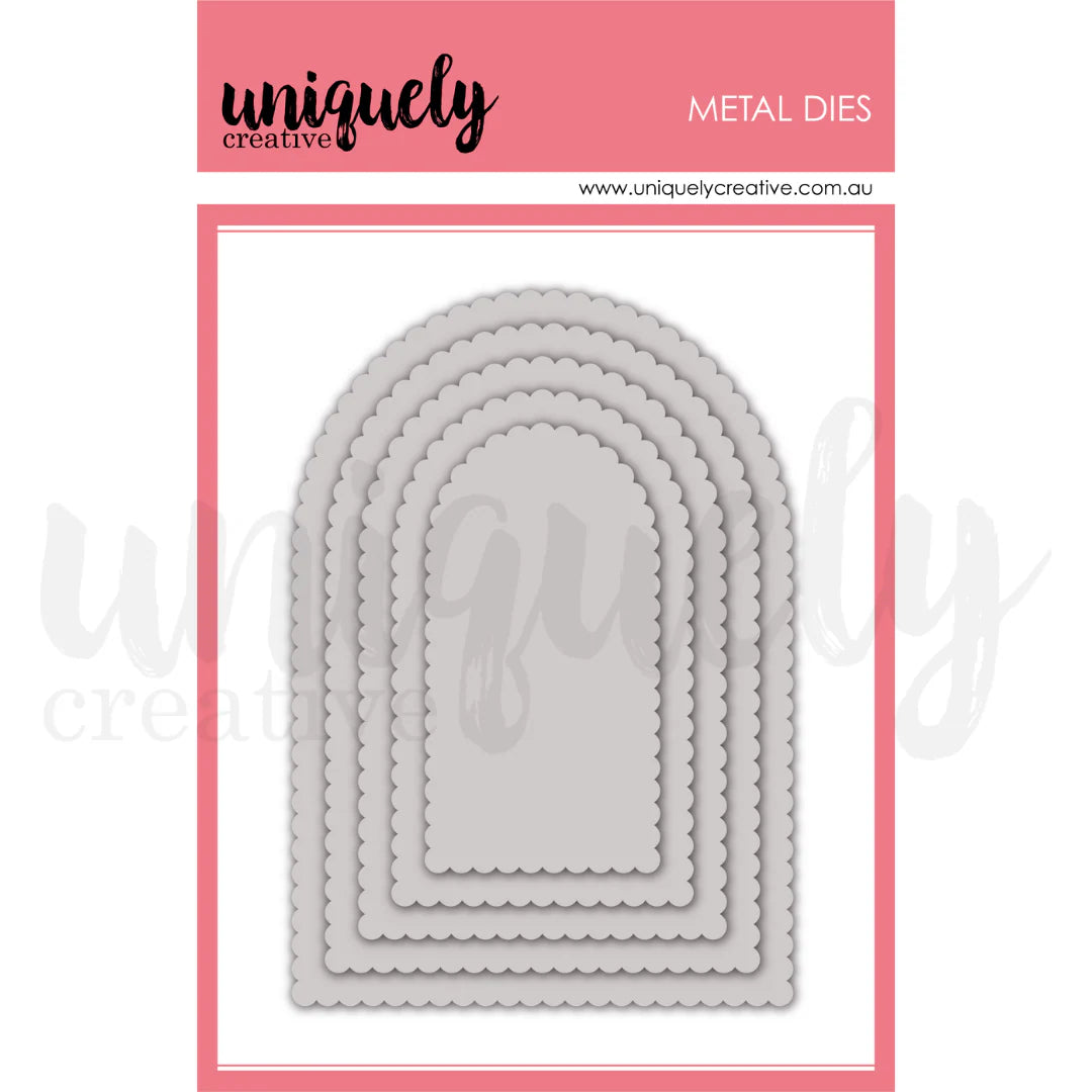SCALLOPED ARCHES DIE