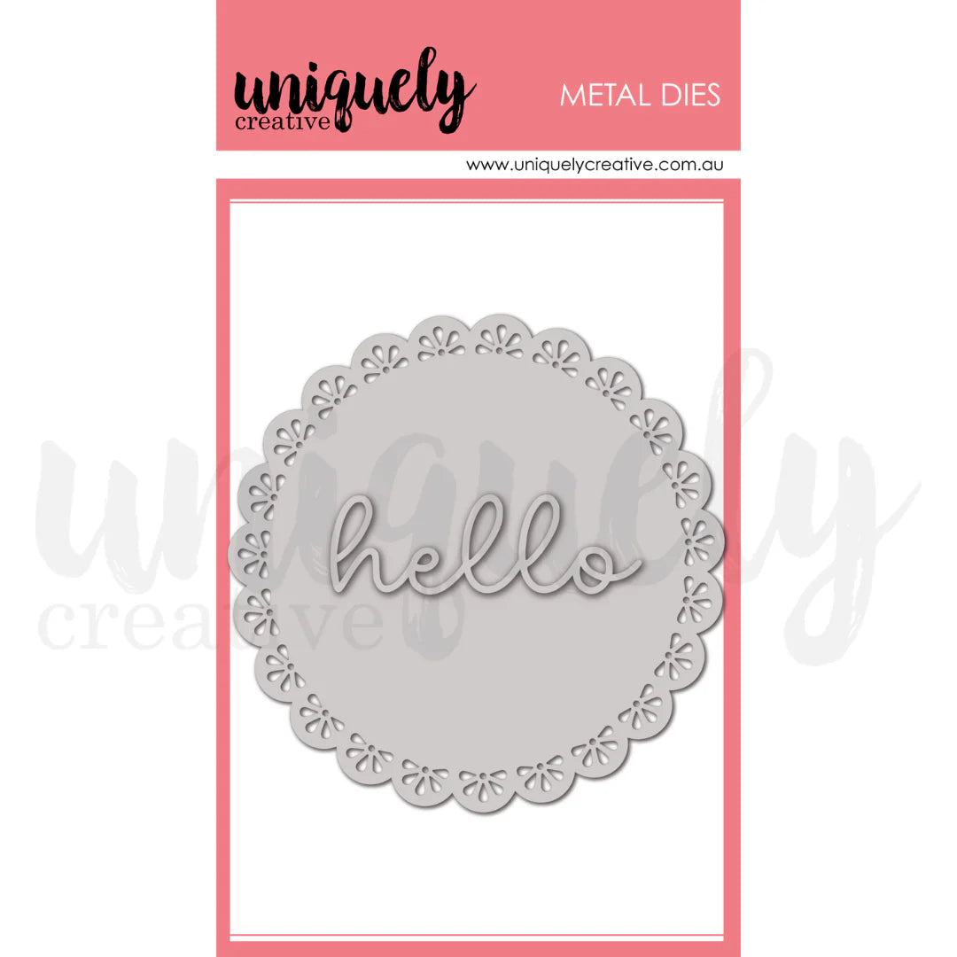DELICATE DOILY DIE - UNIQUELY CREATIVE
