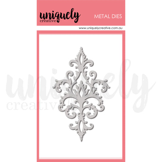 ROMANTIC DAMASK DIE - UNIQUELY CREATIVE