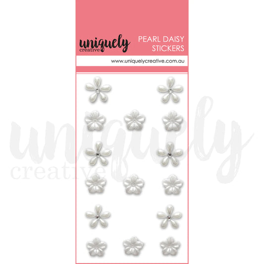 PEARL DAISY STICKER PACK BY UNIQUELY CREATIVE - PEARL