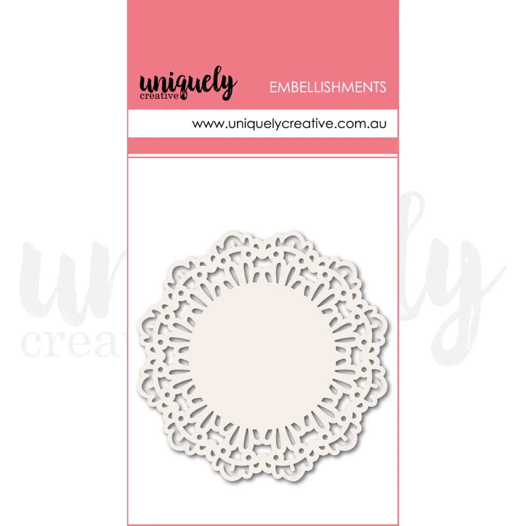 WHITE LAYERING DOILIES BY UNIQUELY CREATIVE - 20PK