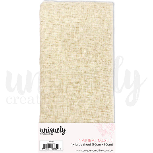 NATURAL MUSLIN BY UNIQUELY CREATIVE