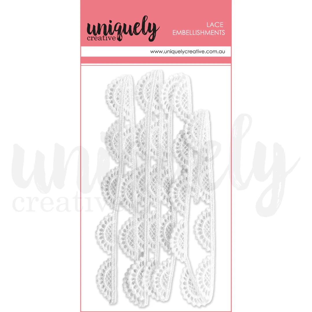 BUNTING LACE BY UNIQUELY CREATIVE