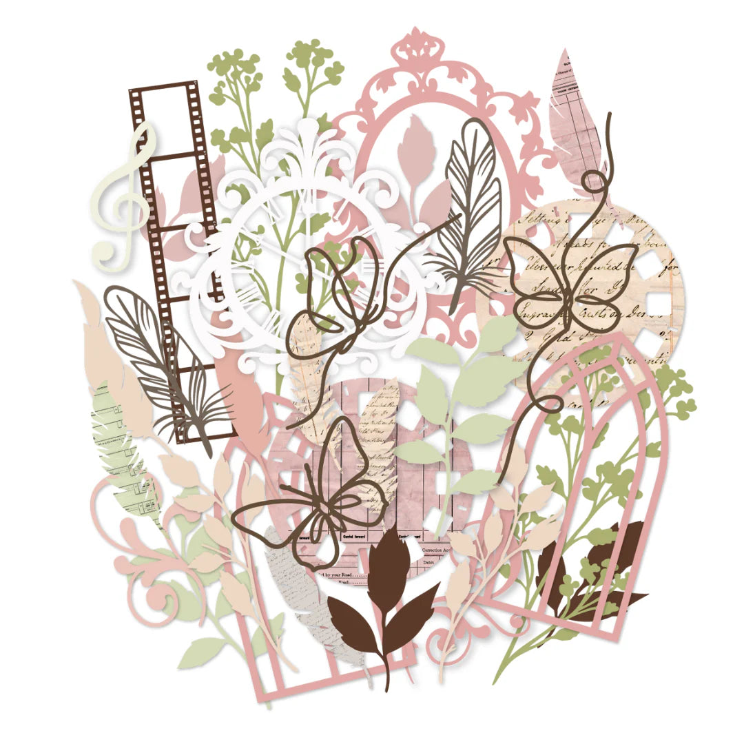 VINTAGE LAYERING EPHEMERA - BY UNIQUELY CREATIVE