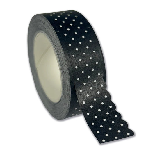 SCALLOPED POLKA DOT WASHI TAPE BY UNIQUELY CREATIVE