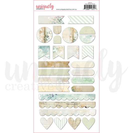 FABRIC ELEMENT STICKERS PACK BY UNIQUELY CREATIVE