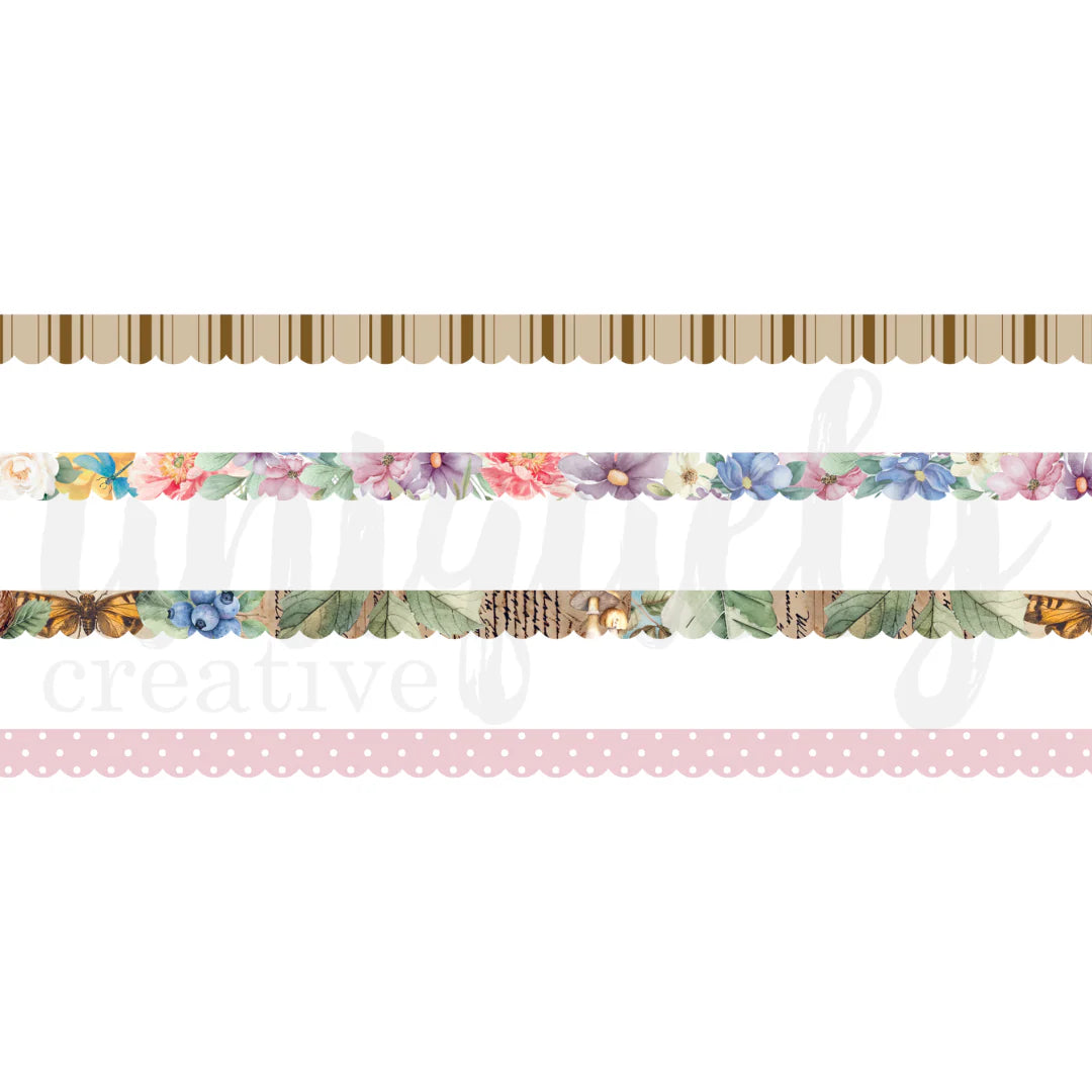 BOTANICAL WASHI TAPE COMBO BY UNIQUELY CREATIVE