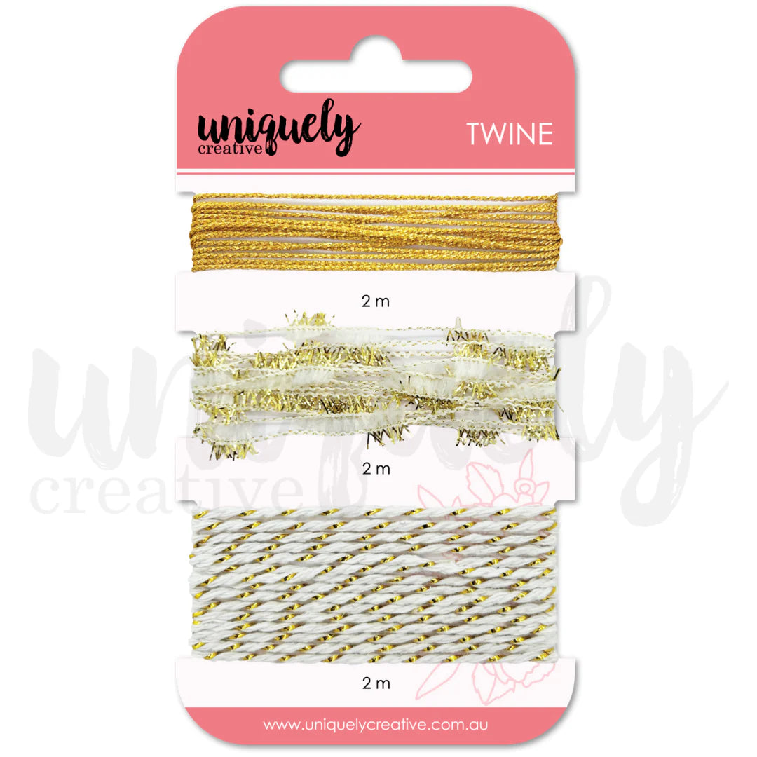 GILDED THREADS TWINE BY UNIQUELY CREATIVE