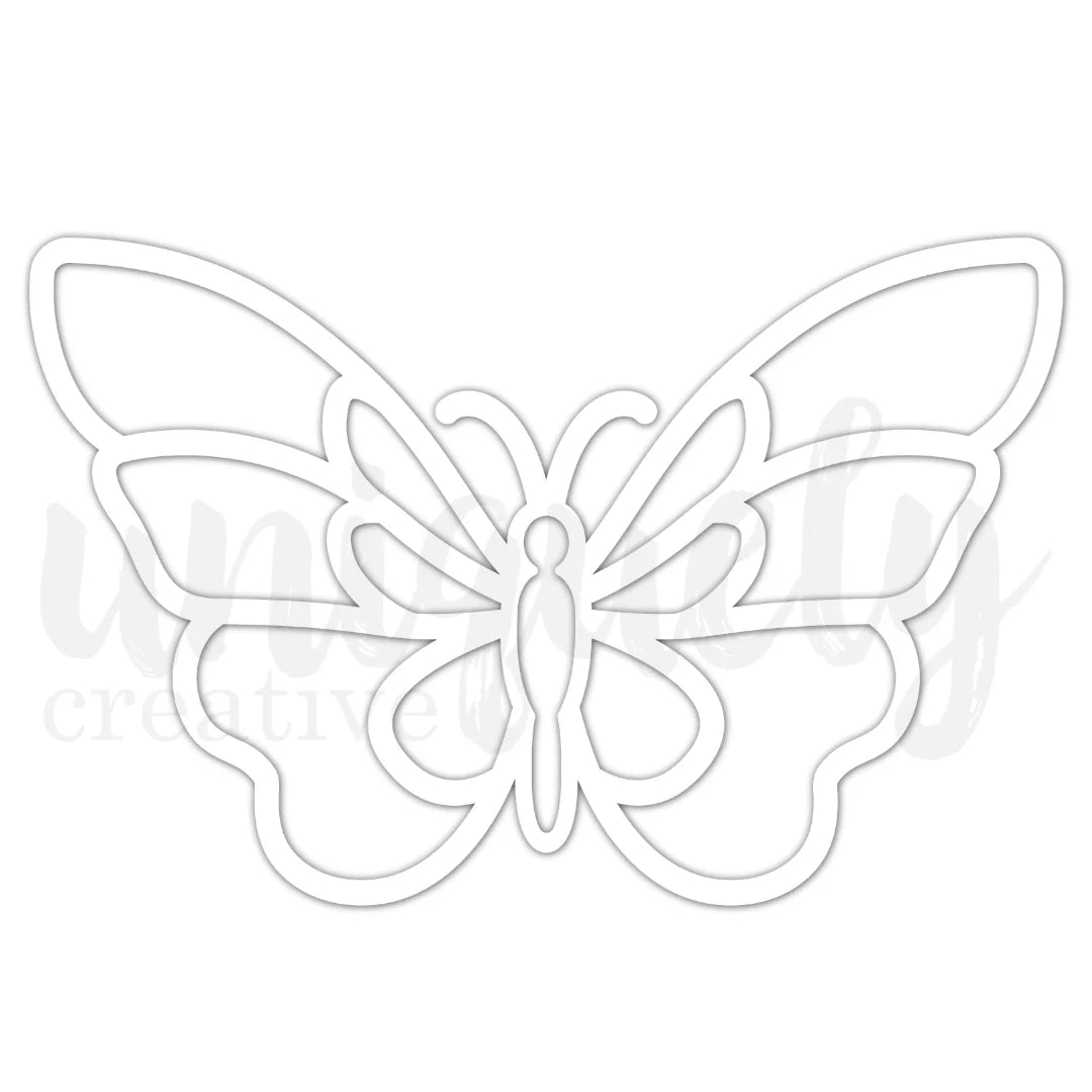 BUTTERFLY OVERLAY - UNIQUELY CREATIVE