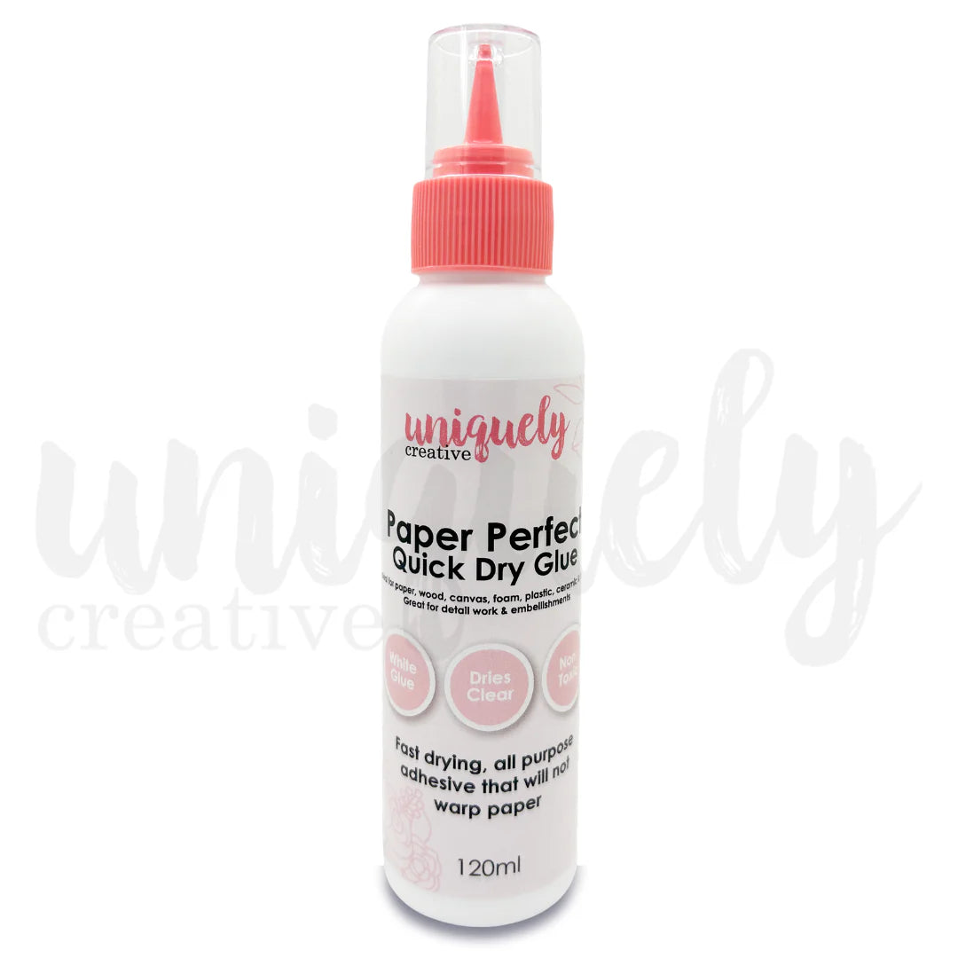 PAPER PERFECT QUICK DRY GLUE - UNIQUELY CREATIVE