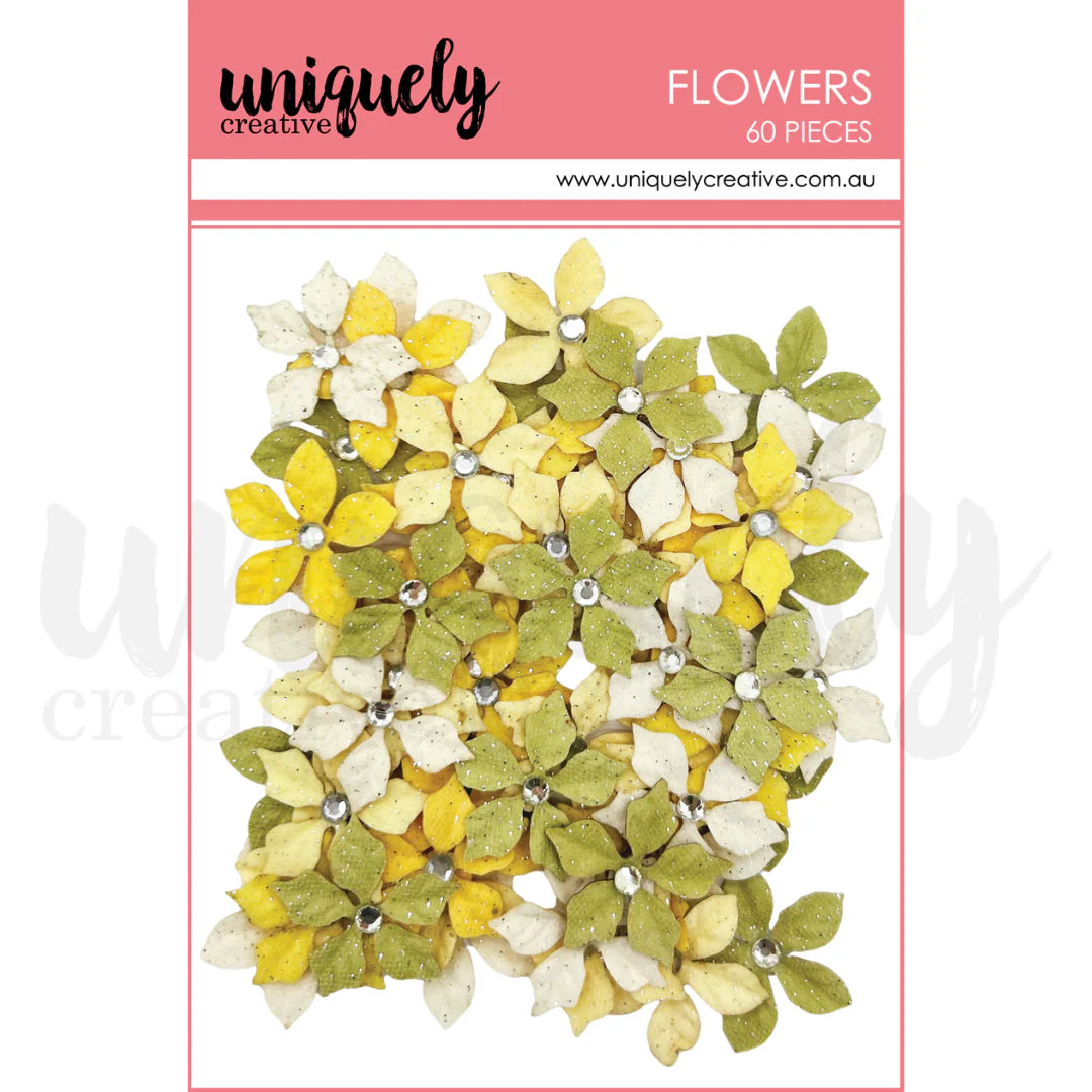 GOLDEN MEADOW FLOWERS BY UNIQUELY CREATIVE
