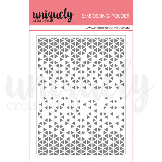 DAZZLE EMBOSSING FOLDER BY UNIQUELY CREATIVE