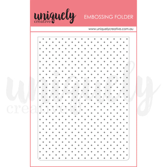 TINY DOTS EMBOSSING FOLDER