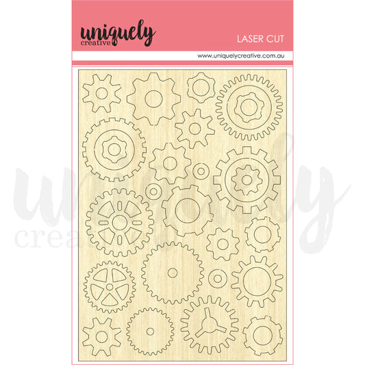 COGS LASER CUTS BY UNIQUELY CREATIVE