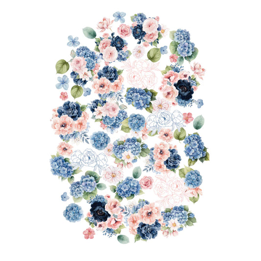 INDIGO BLOOM VELLUM CREATIVE CUTS BY UNIQUELY CREATIVE