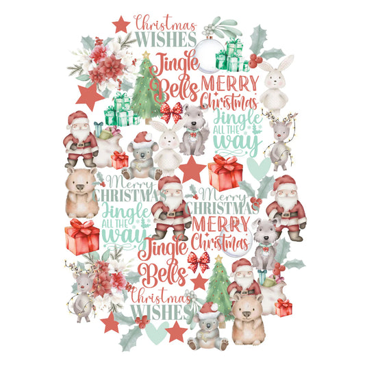MINT & MISTLETOE CARD MAKING CREATIVE CUTS - BY UNIQUELY CREATIVE