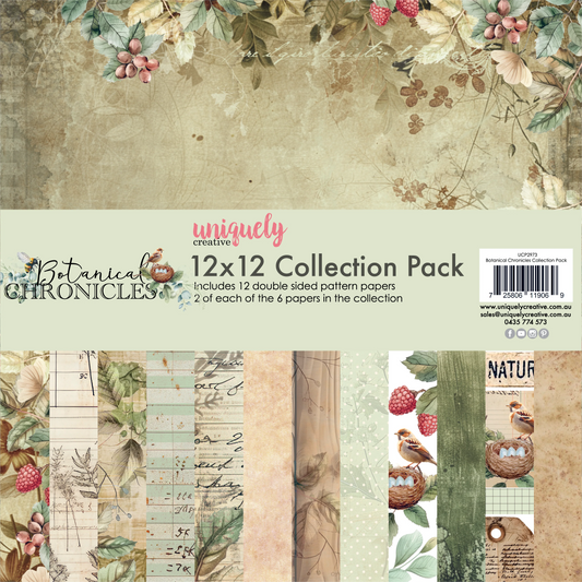BOTANICAL CHRONICLES 12" x 12" COLLECTION PACK