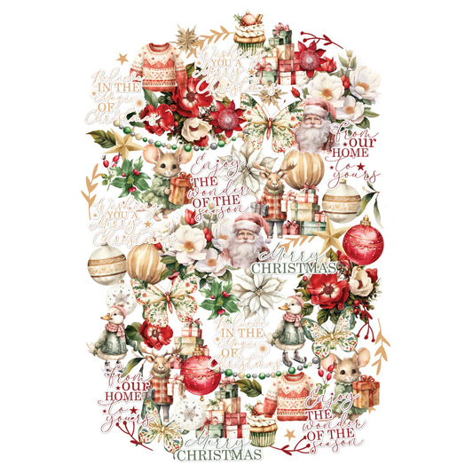HOME FOR CHRISTMAS CREATIVE CUTS BY UNIQUELY CREATIVE