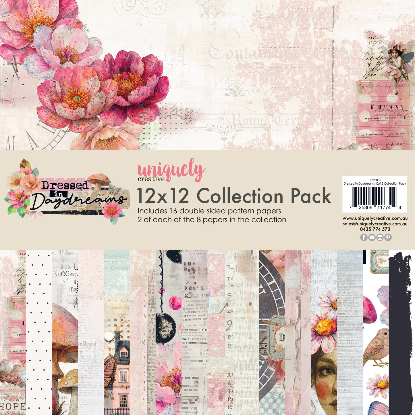 DRESSED IN DAYDREAMS 12" x 12" COLLECTION PACK