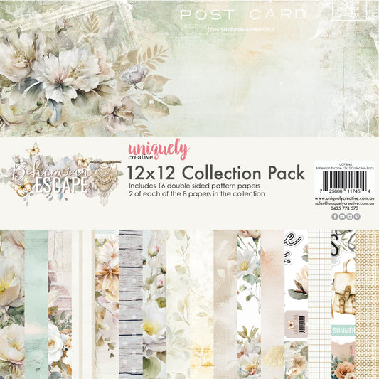 BOHEMIAN ESCAPE 12" x 12" COLLECTION PACK
