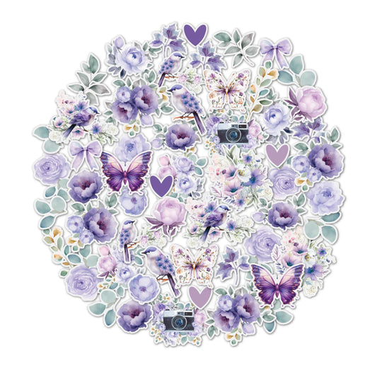 ULTRAVIOLET DELIGHT VELLUM CREATIVE CUTS BY UNIQUELY CREATIVE