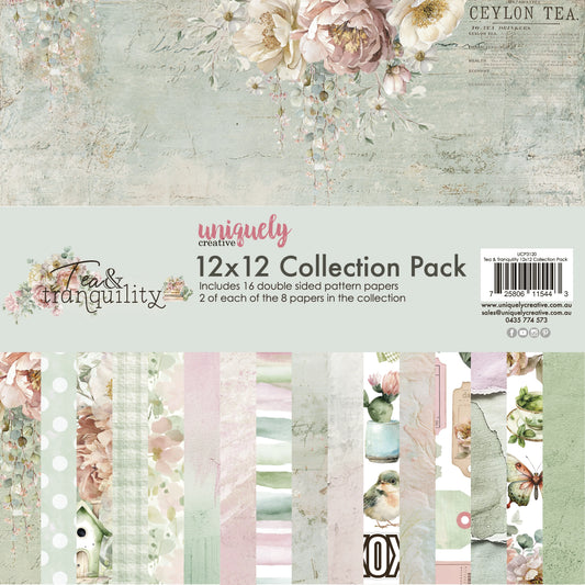 TEA & TRANQUILITY 12" x 12" COLLECTION PACK