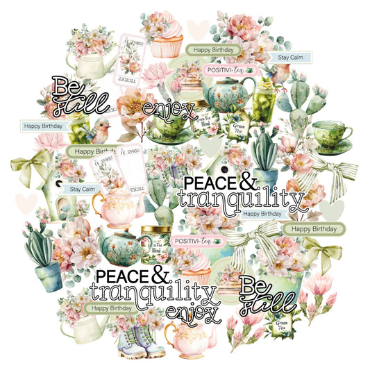 TEA & TRANQUILITY CREATIVE CUTS - BY UNIQUELY CREATIVE
