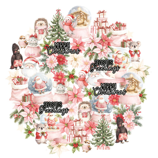 LITTLE FESTIVE THINGS CARDMAKING CREATIVE CUTS BY UNIQUELY CREATIVE