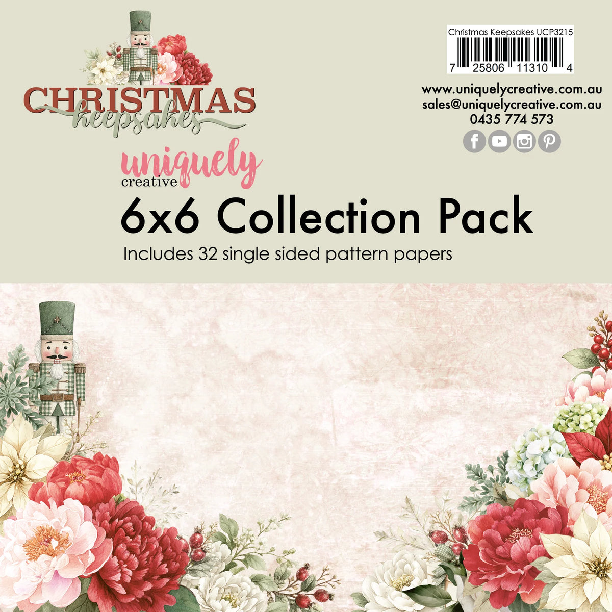 CHRISTMAS KEEPSAKES 6" x 6" COLLECTION PACK