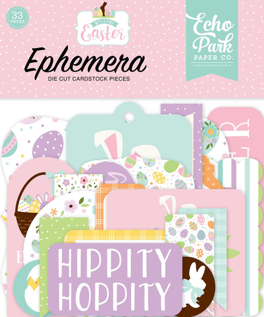 WELCOME EASTER - EPHEMERA PACK - ECHO PARK