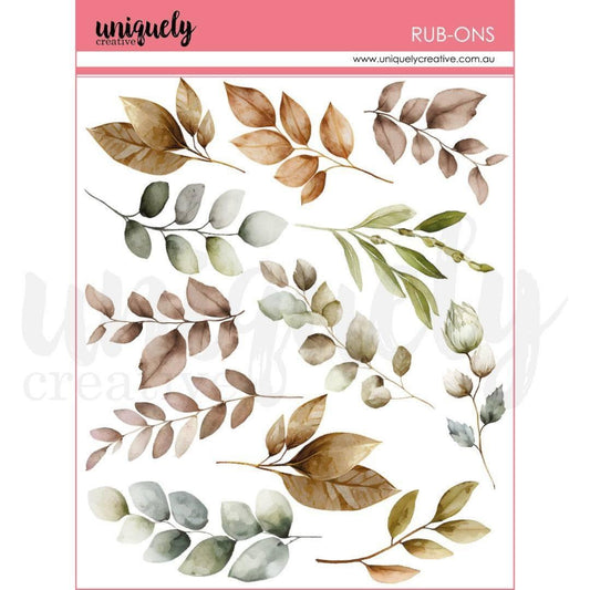 WILLOW & GRACE RUB-ONS SHEET BY UNIQUELY CREATIVE