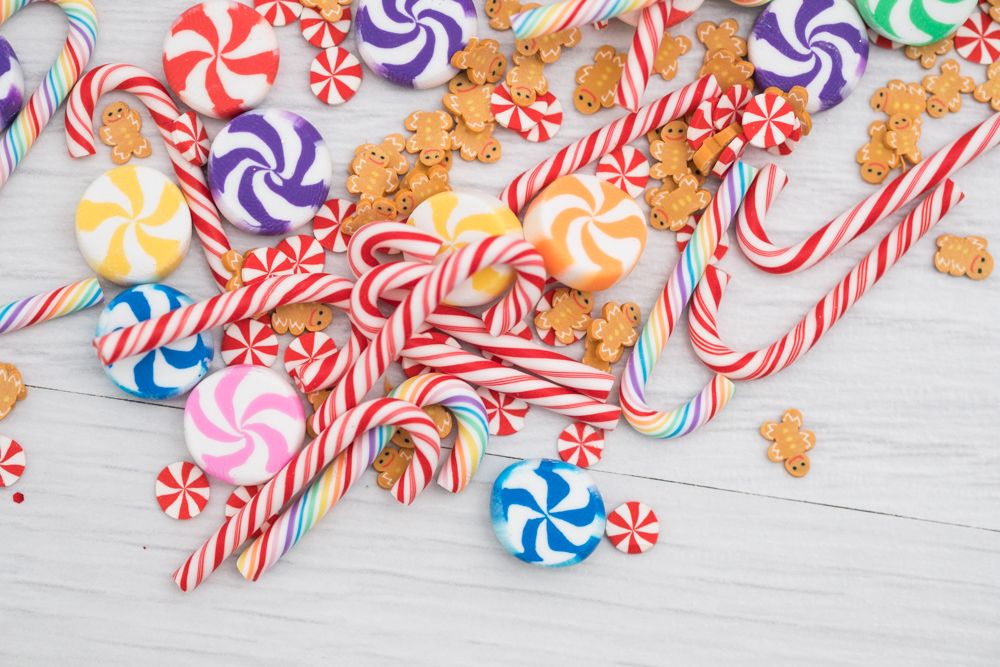 CHLOES CREATIVE CARDS CANDY CANE LANE EMBELLISHMENT PACK