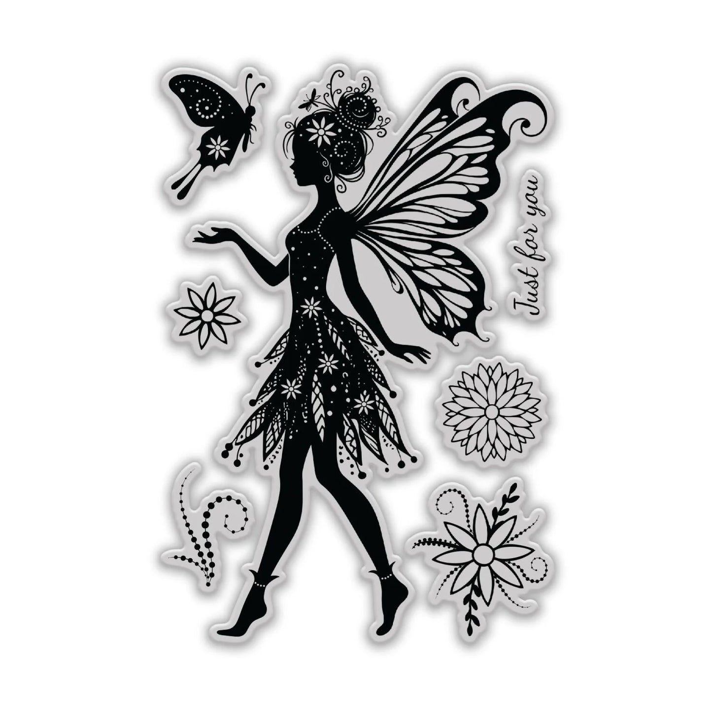 CHLOES CREATIVE CARDS STAMP AND DIE SET - MAGICAL FAIRY