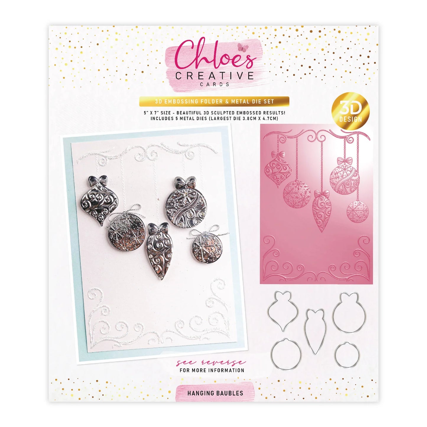 CHLOES CREATIVE CARDS GILDED CHRISTMAS COLLECTION - I NEED IT ALL BUNDLE