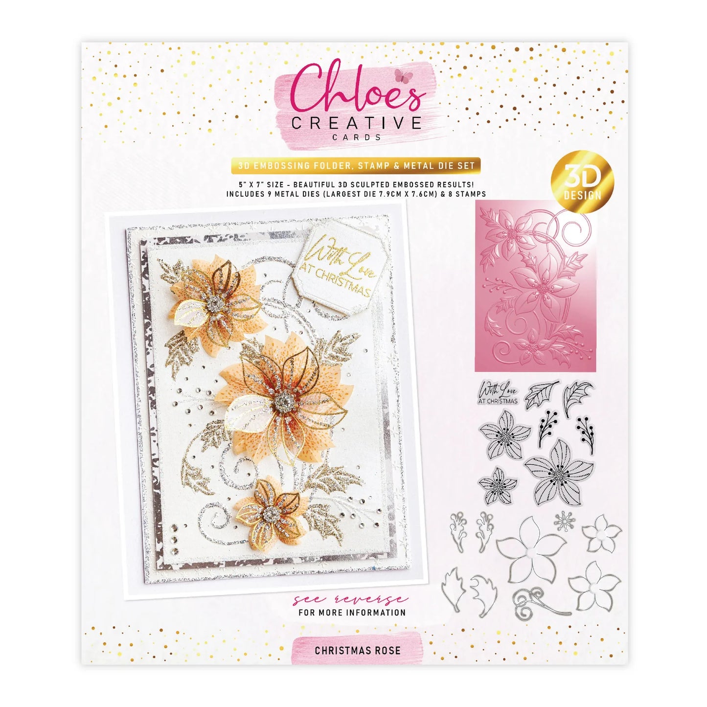 CHLOES CREATIVE CARDS GILDED CHRISTMAS COLLECTION - I NEED IT ALL BUNDLE
