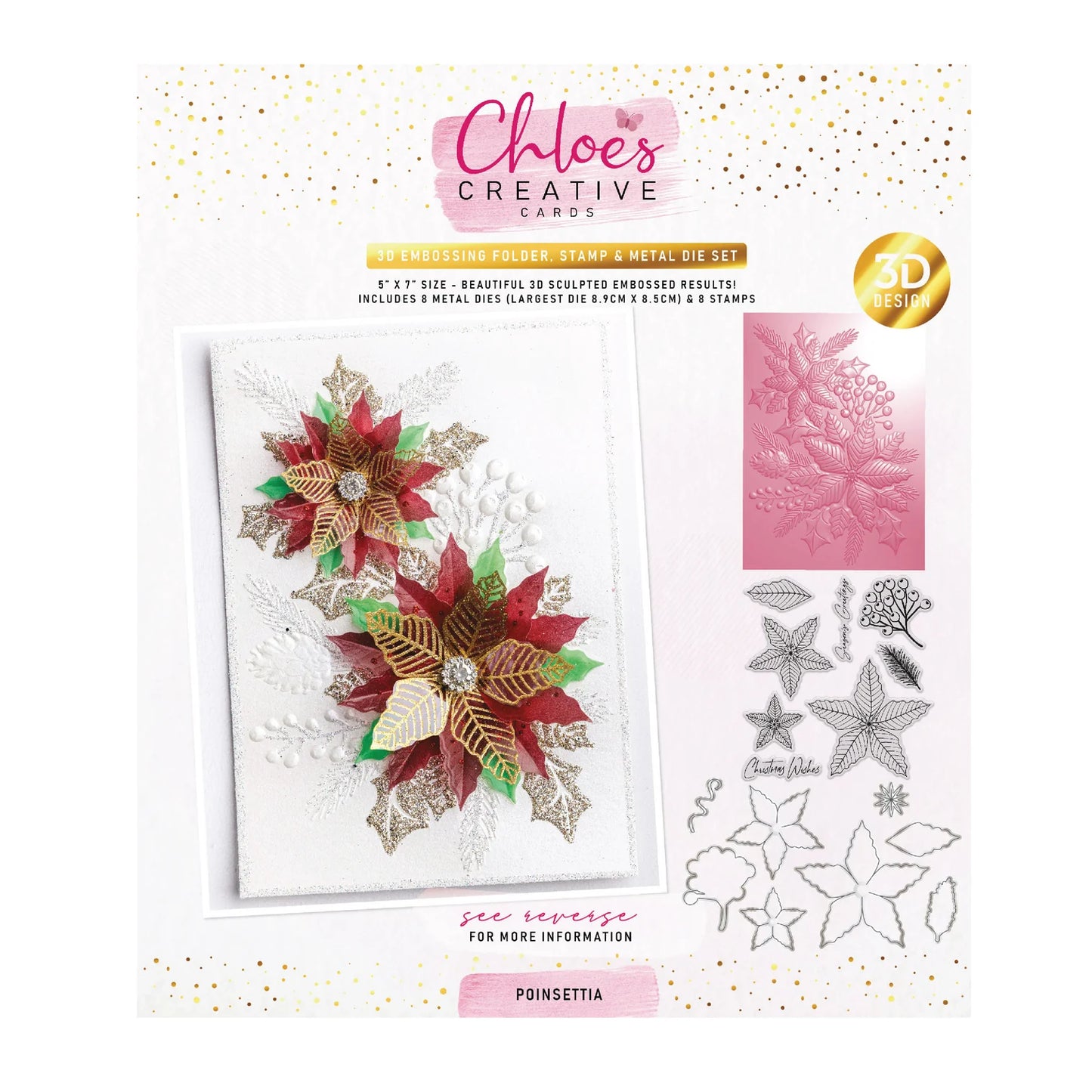 CHLOES CREATIVE CARDS GILDED CHRISTMAS COLLECTION - I NEED IT ALL BUNDLE
