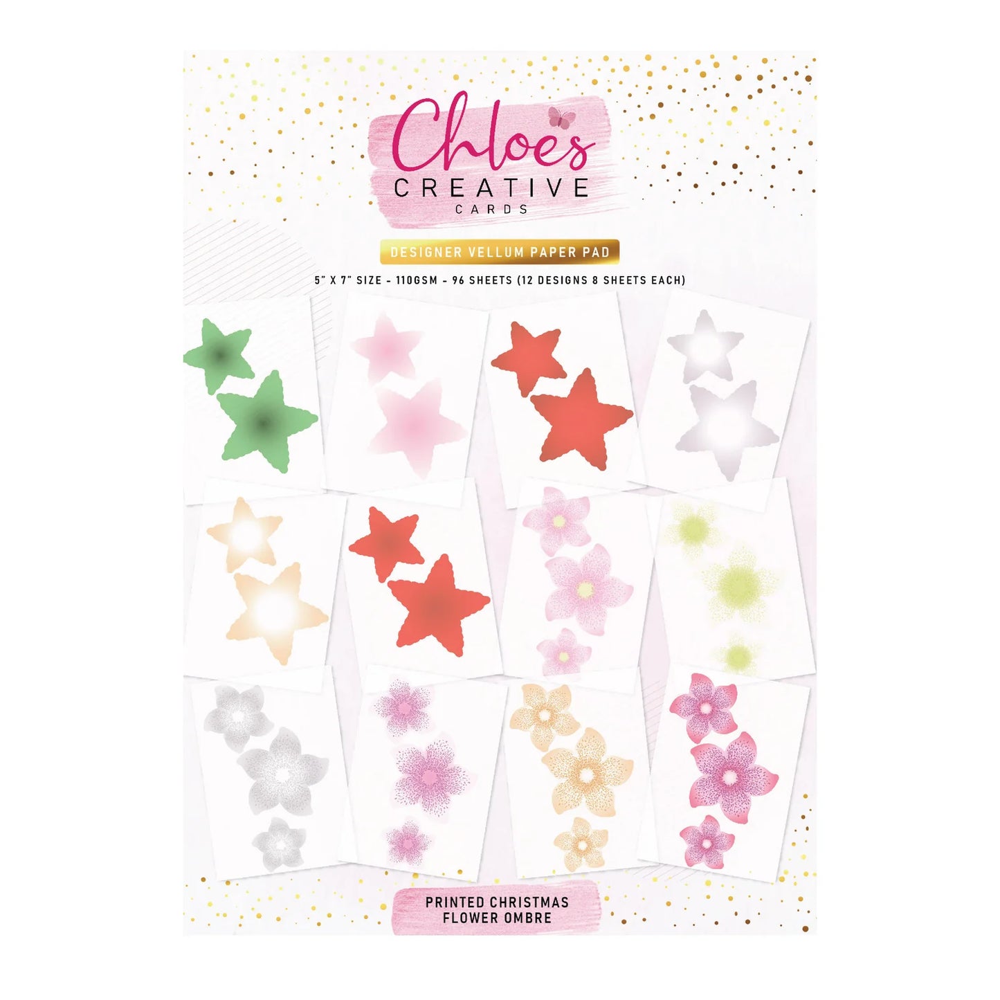 CHLOES CREATIVE CARDS GILDED CHRISTMAS COLLECTION - I NEED IT ALL BUNDLE