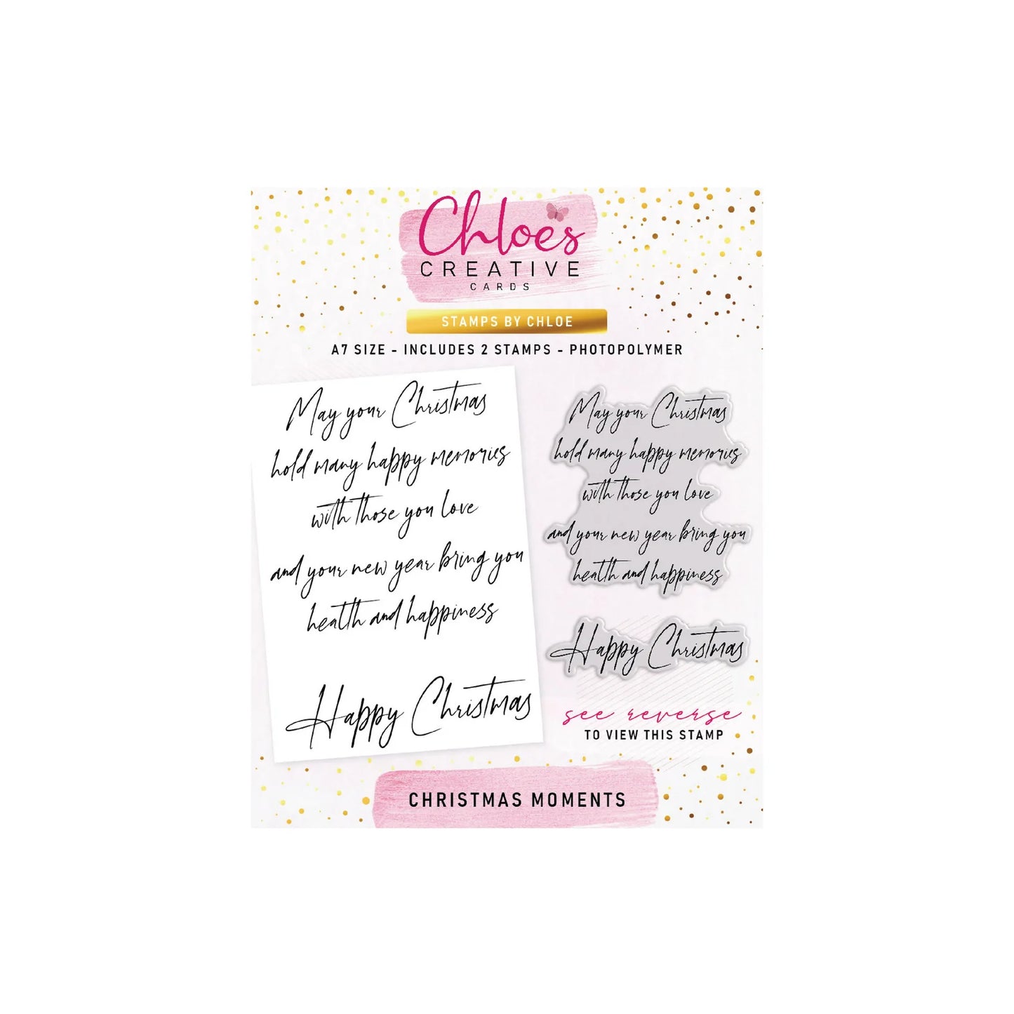 CHLOES CREATIVE CARDS GILDED CHRISTMAS COLLECTION - I NEED IT ALL BUNDLE