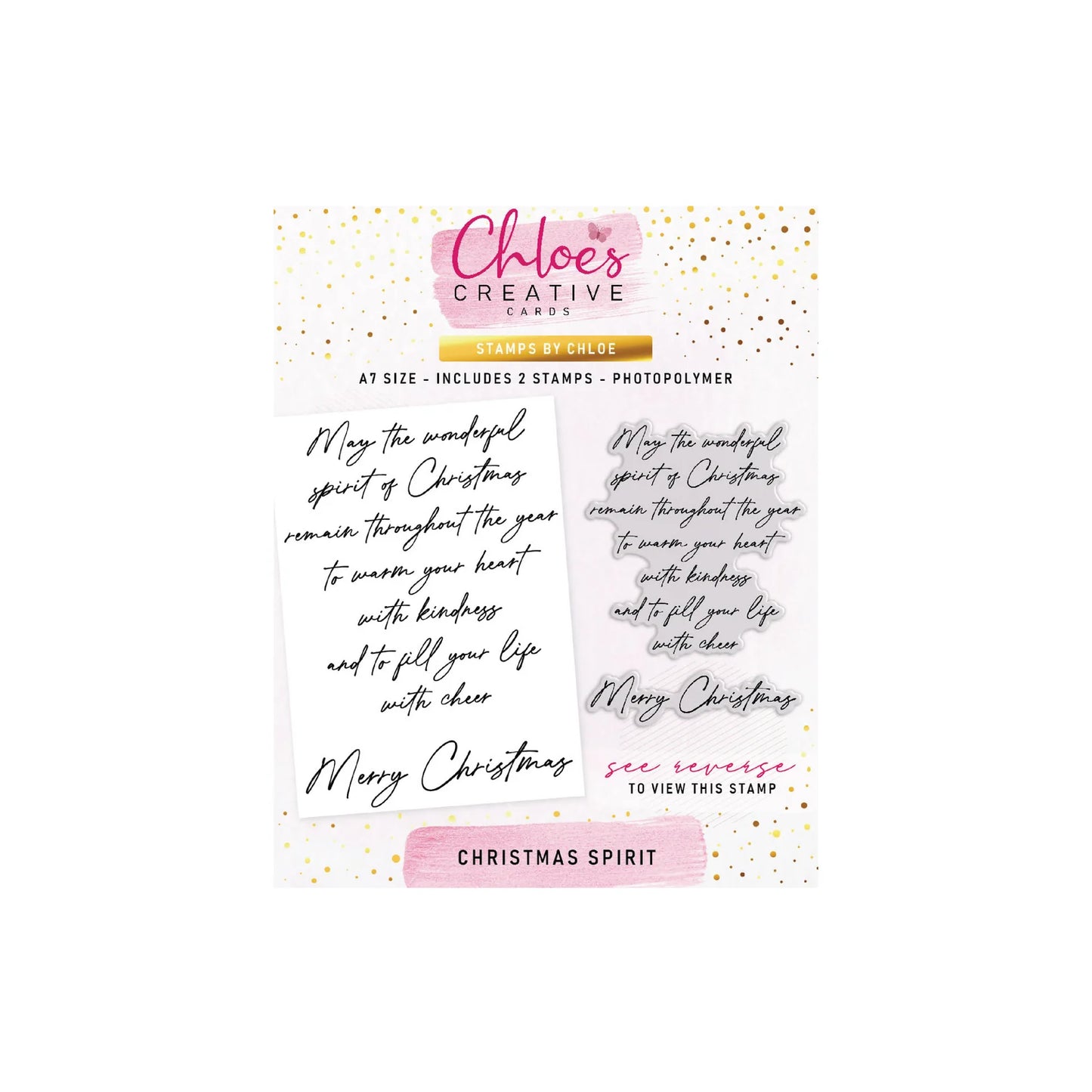 CHLOES CREATIVE CARDS GILDED CHRISTMAS COLLECTION - I NEED IT ALL BUNDLE