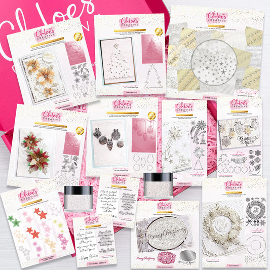 CHLOES CREATIVE CARDS GILDED CHRISTMAS COLLECTION - I NEED IT ALL BUNDLE