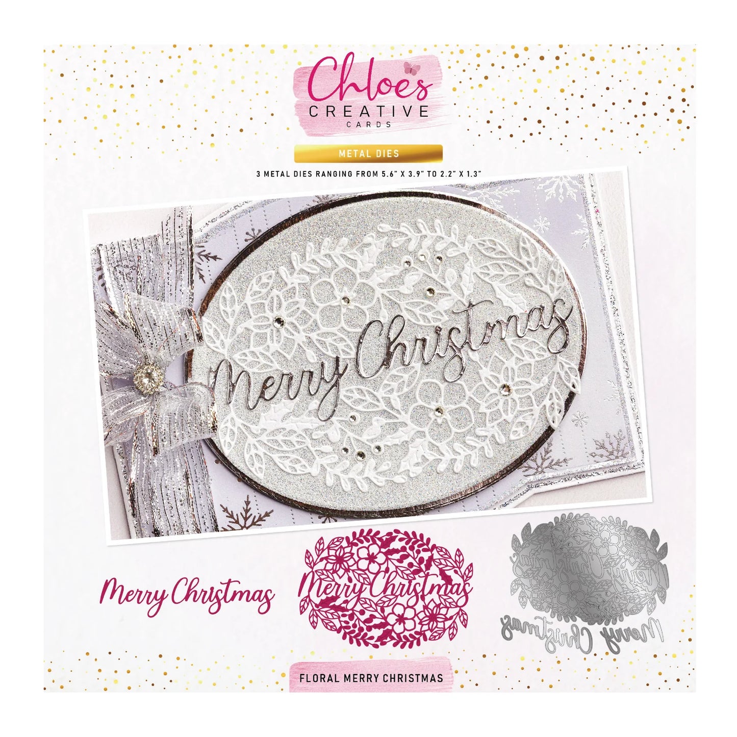 CHLOES CREATIVE CARDS GILDED CHRISTMAS COLLECTION - I NEED IT ALL BUNDLE
