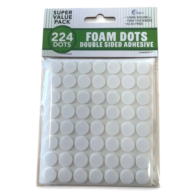DOUBLE SIDED ADHESIVE FOAM DOTS