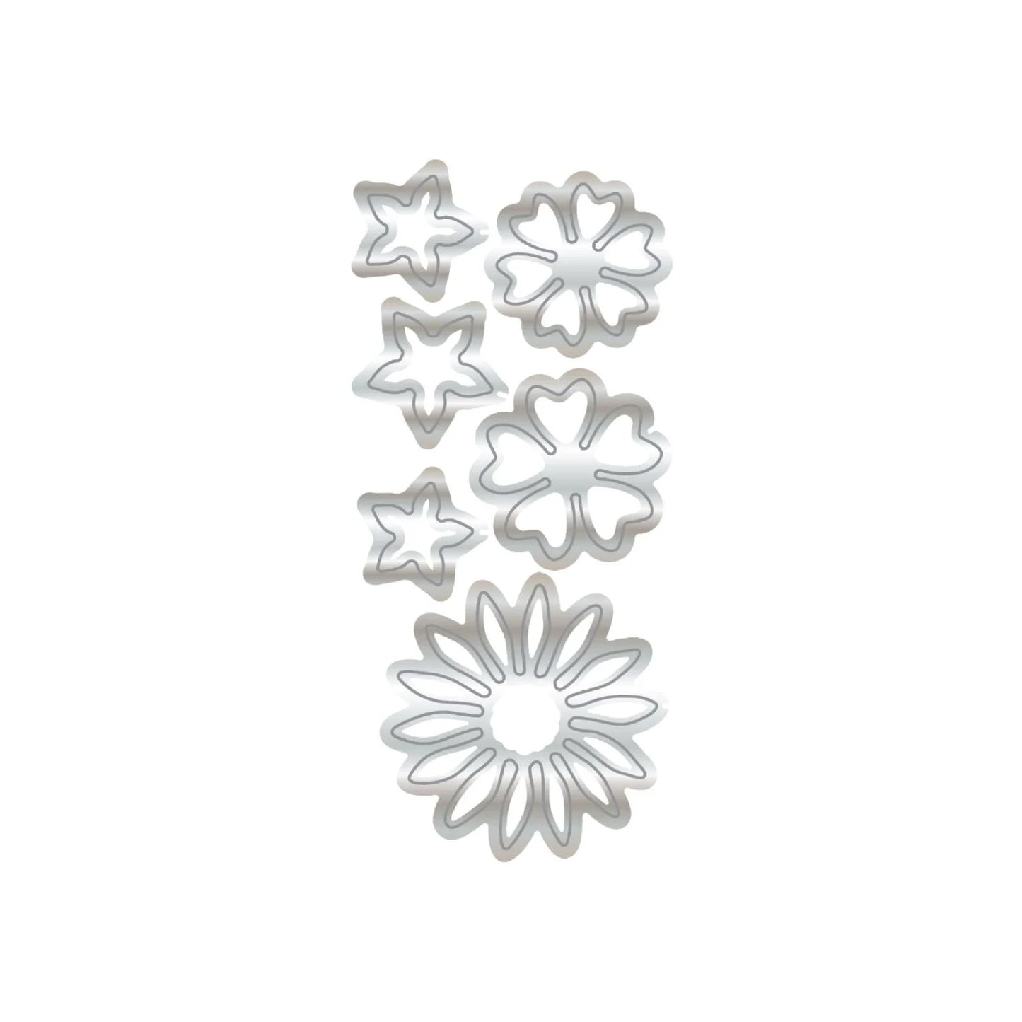 CHLOES CREATIVE CARDS DIE & STAMP SET - DAISY ELEMENTS