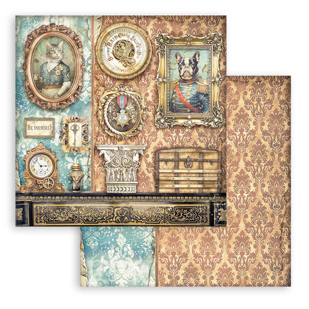 STAMPERIA DOUBLE SIDED 10 PAGE 12" X 12" PAPER PAD - ALTEREGO