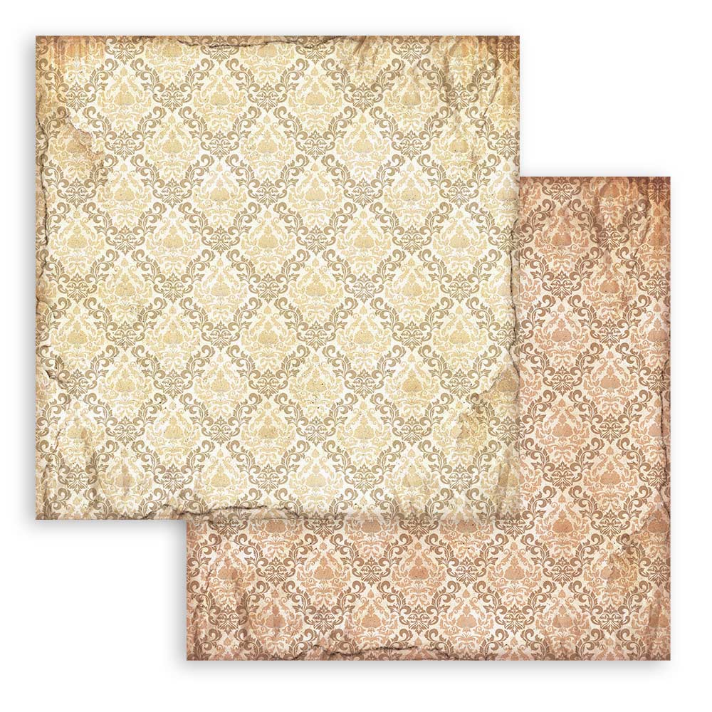 STAMPERIA DOUBLE SIDED 10 PAGE 12" X 12" PAPER PAD - MAXI BACKGROUNDS ALTEREGO